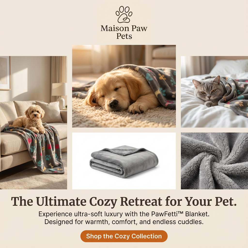 PawFetti™ Cozy Pet Blanket