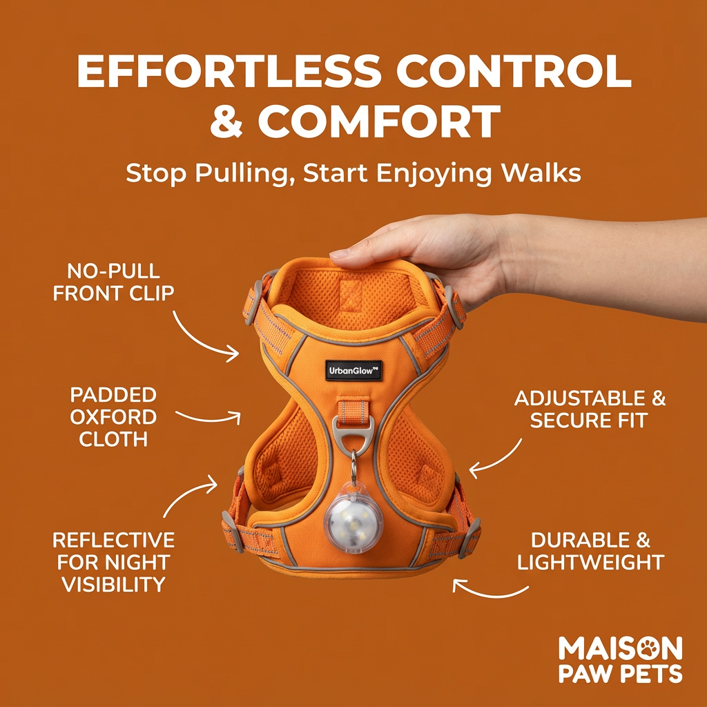 UrbanGlow™ Comfort Dog Harness