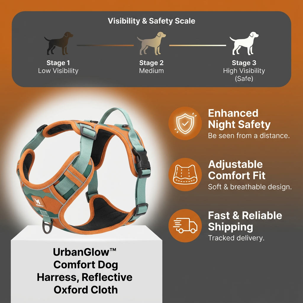 UrbanGlow™ Comfort Dog Harness