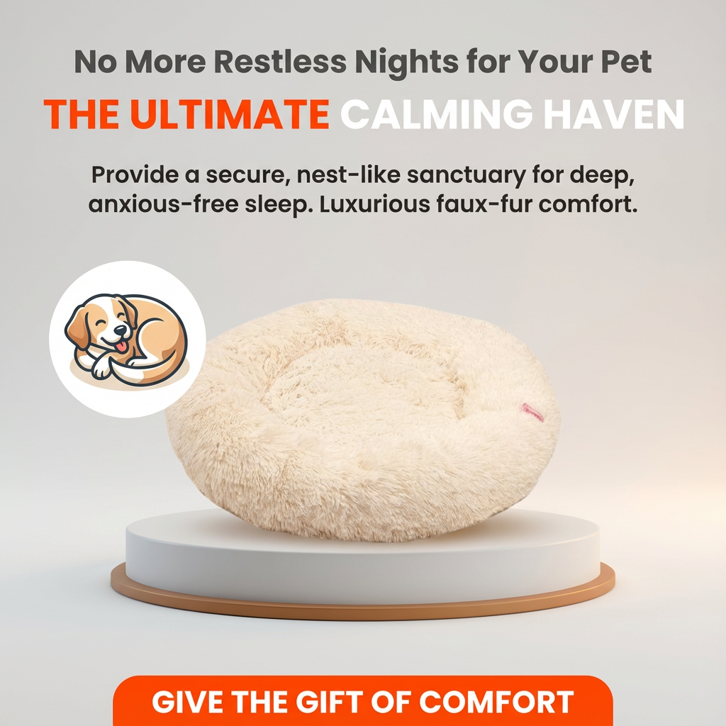 VelvetNest Donut Bed™