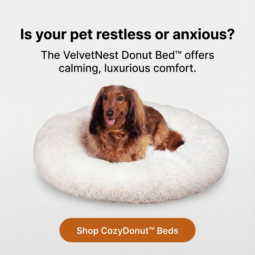 VelvetNest Donut Bed™