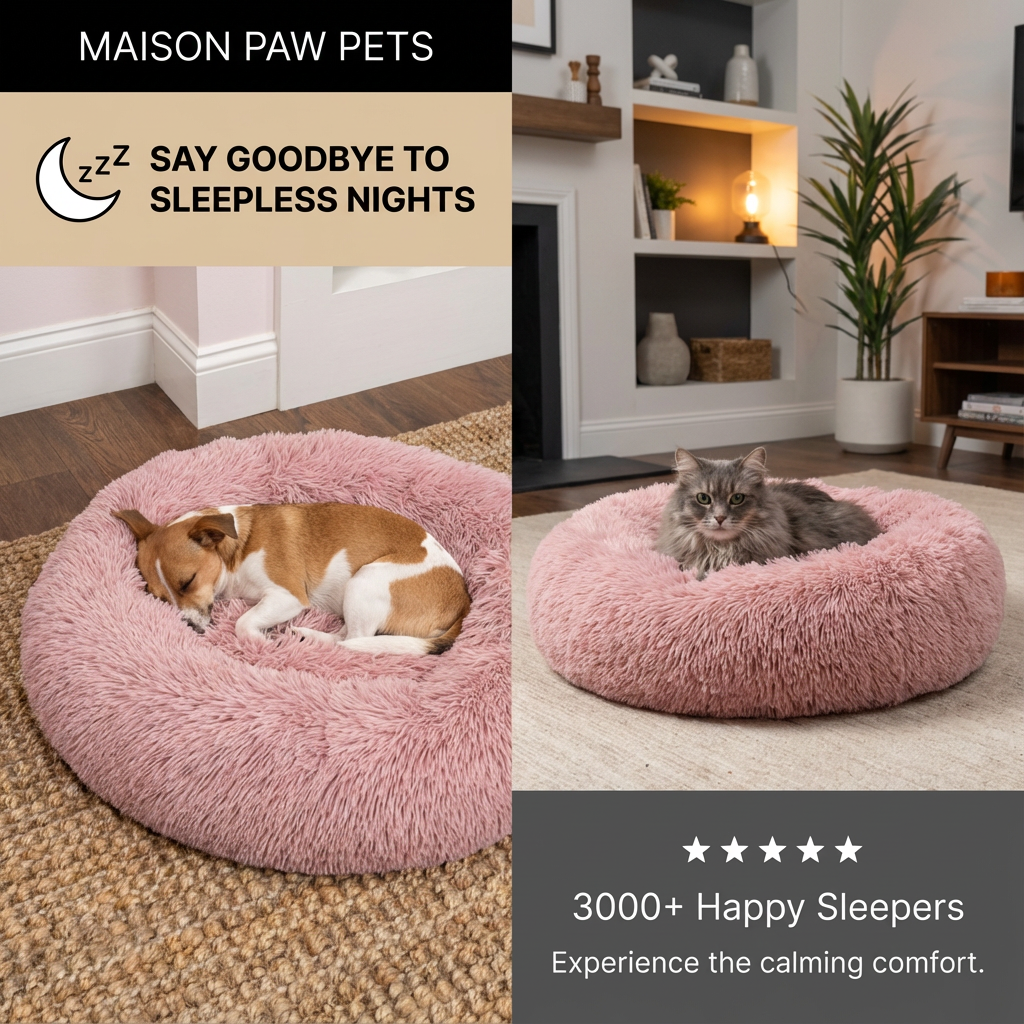 VelvetNest Donut Bed™