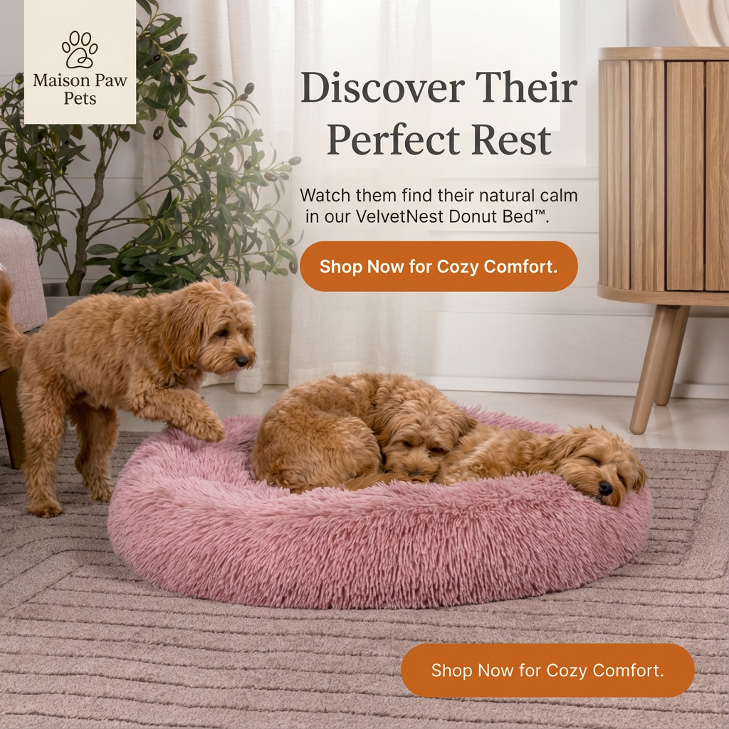 VelvetNest Donut Bed™