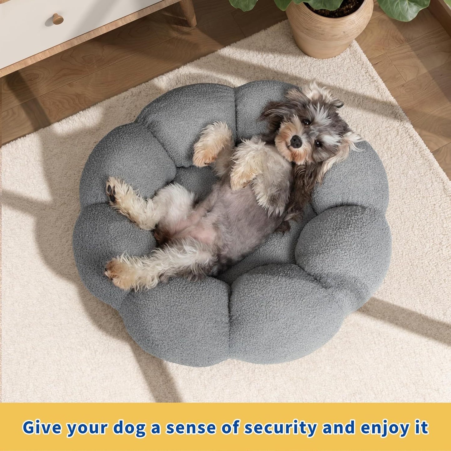 FluffyBloom™ Calming Pet Bed