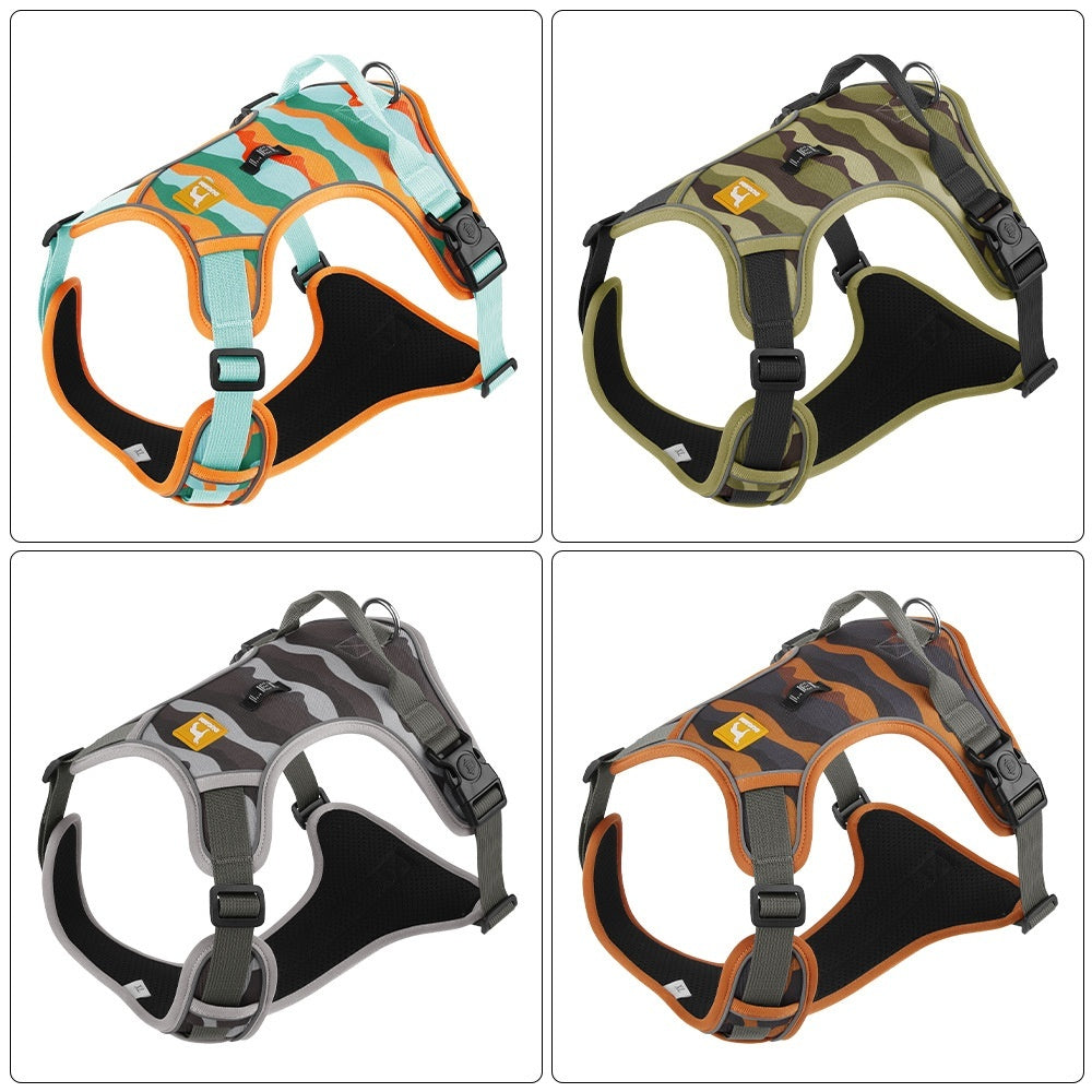 Reflective Commuter Dog Harness – Comfortable, Safe & Adventure-Ready